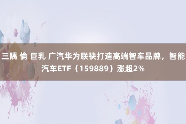 三隅 倫 巨乳 广汽华为联袂打造高端智车品牌，智能汽车ETF（159889）涨超2%